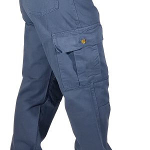 Pantalón Cargo Drill Plomo