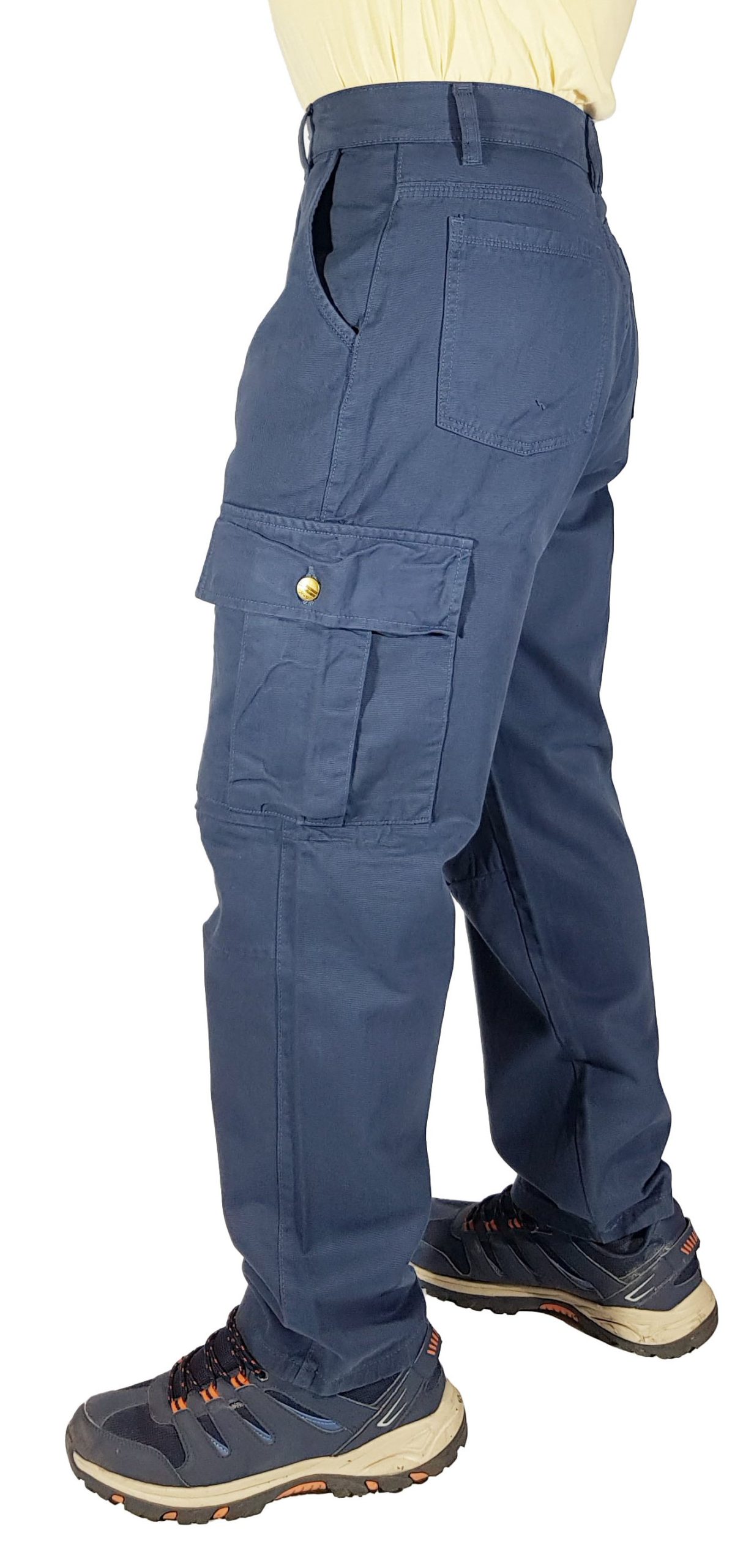 Pantalon Cargo Drill_Plomo - Imagen 5